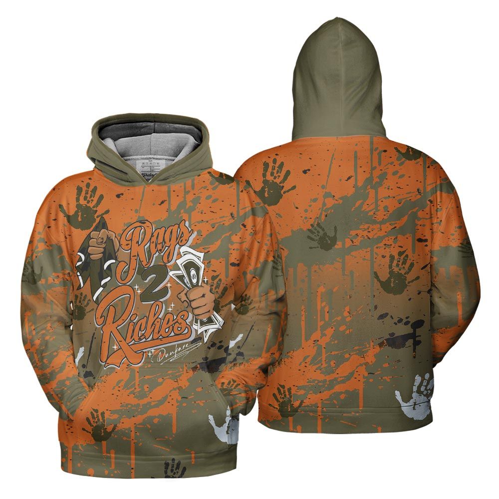 Hoodie To Match Olive 5s Hoodie, Rag 2 Riches Hoodie Outfit 903 NCT