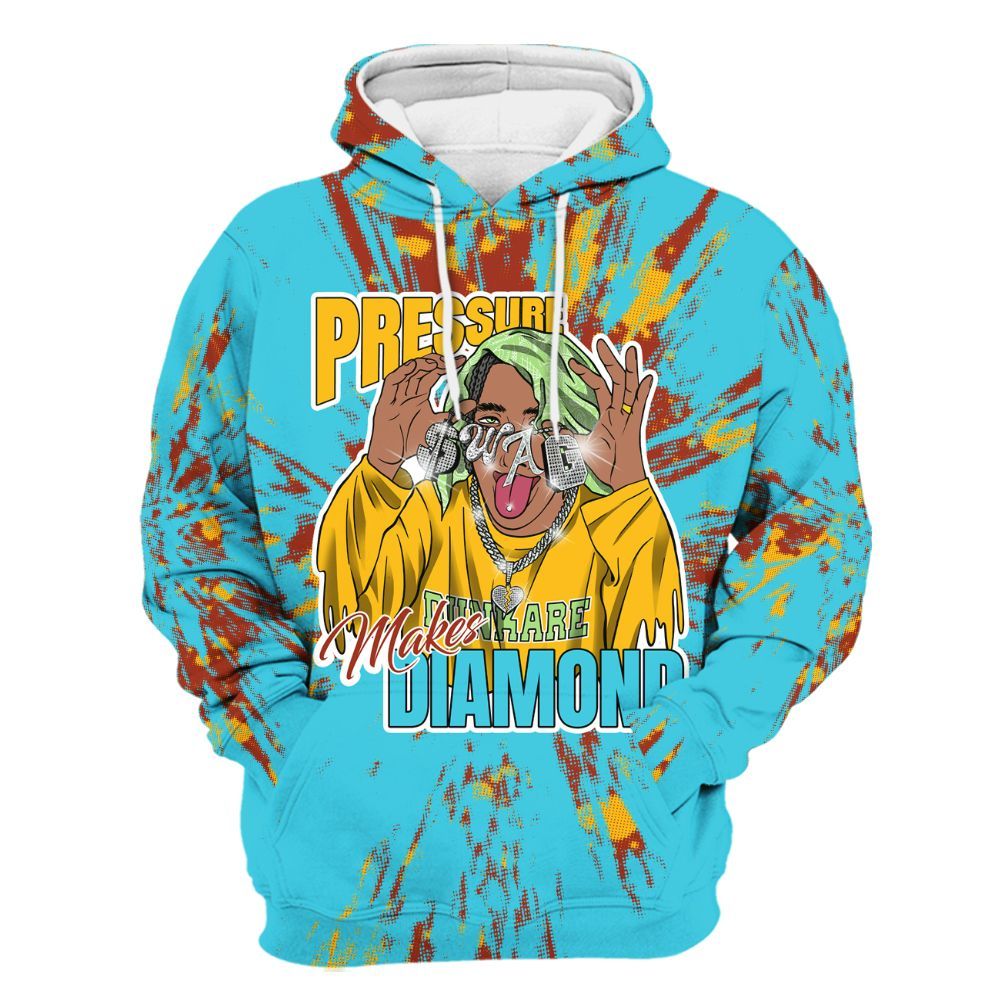 Hoodie To Match SB Dunk Di'Orr Greenwood - Pressures Makes Hoodie To Match Lux All Over Print