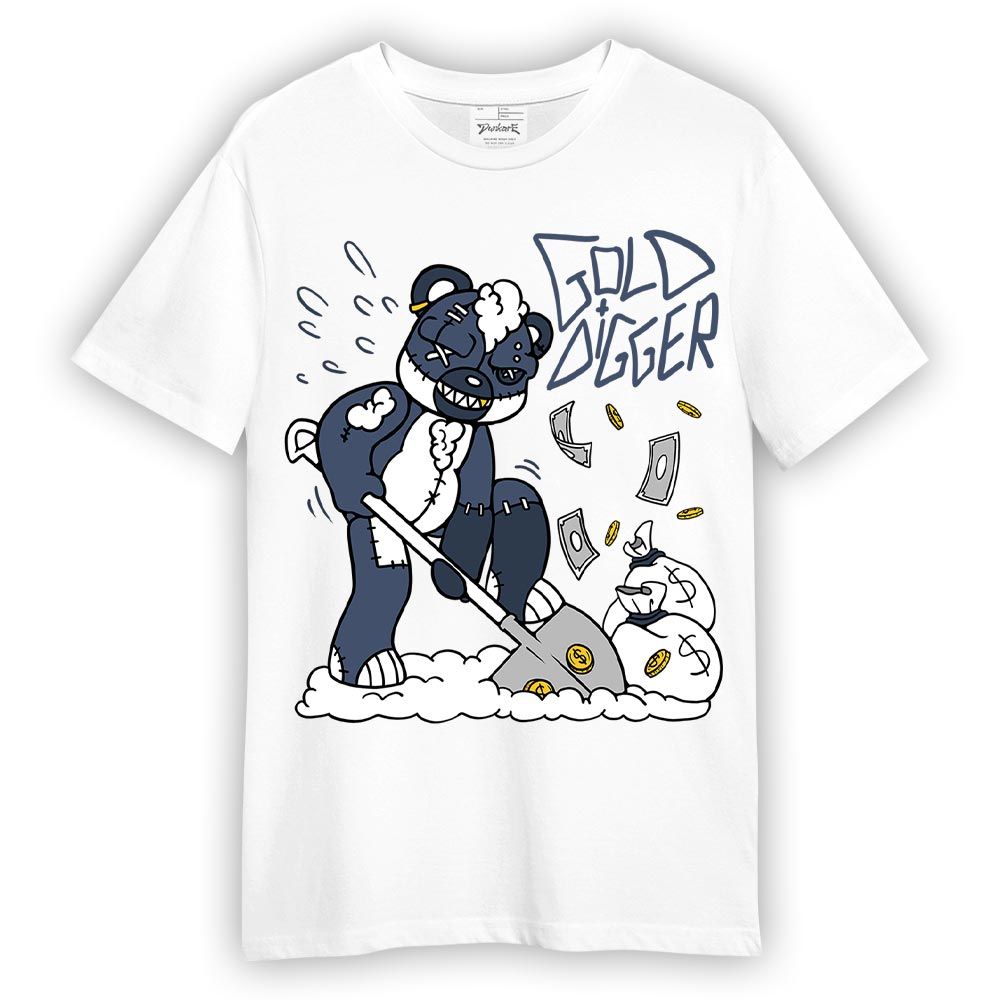 Shirt To Match Low Diffused Blue 11s - Goal Digger Hugz Shirt Unisex