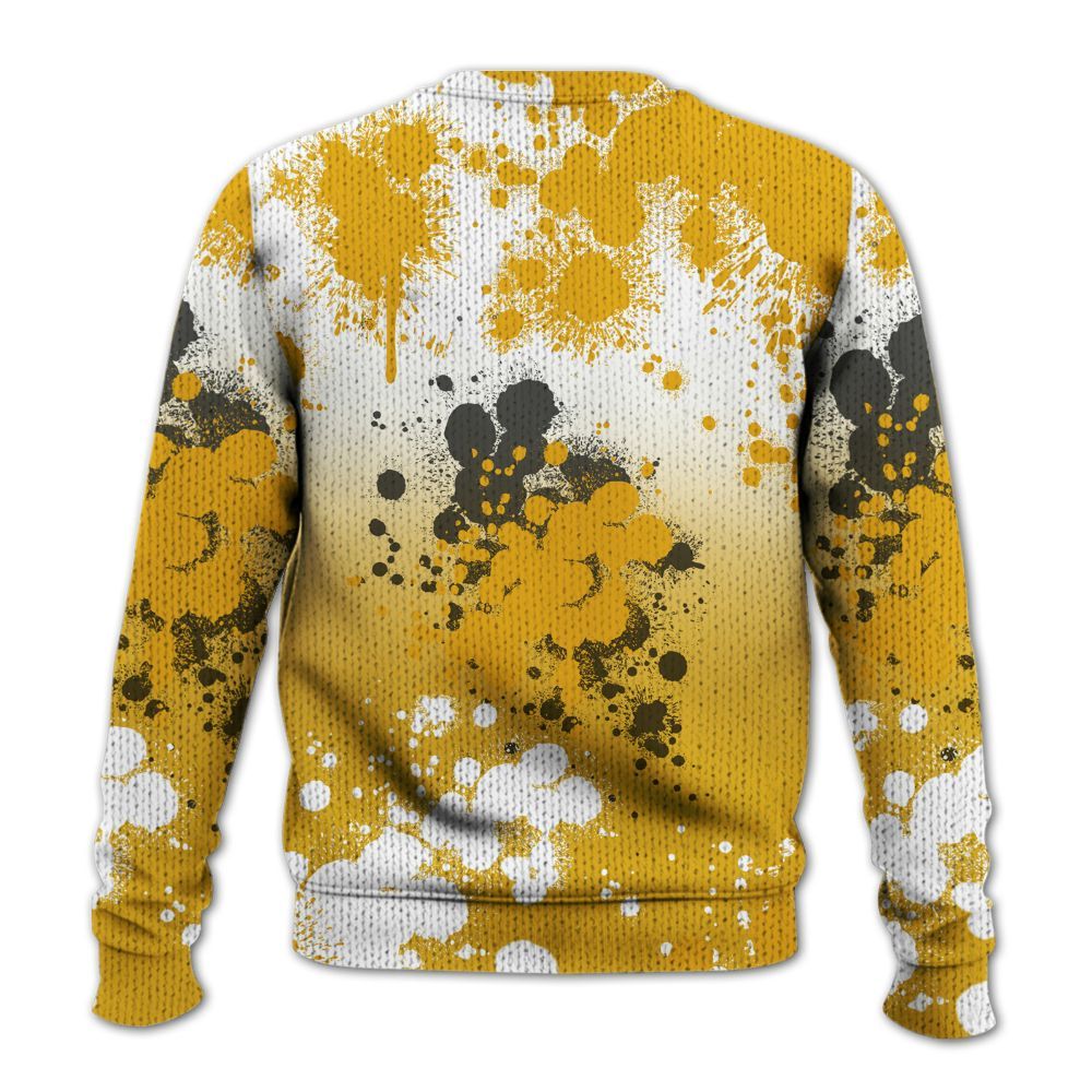 Knitted Sweater To Match Vivid Sulfur 4s - Trust No One Scary