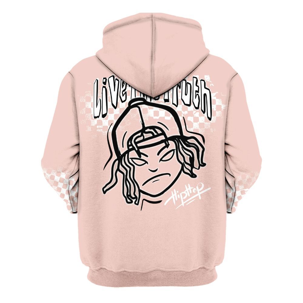 Hoodie To Match Low Legend Pink 11s - Feel Life Street Style All Over Print
