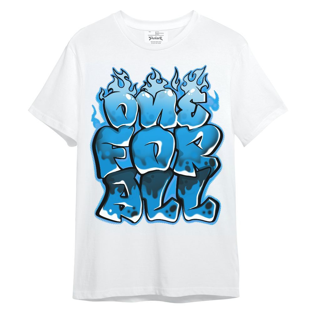 Shirt To Match Black University Blue 2022 13s - Ones For All Graphic Unisex Shirt