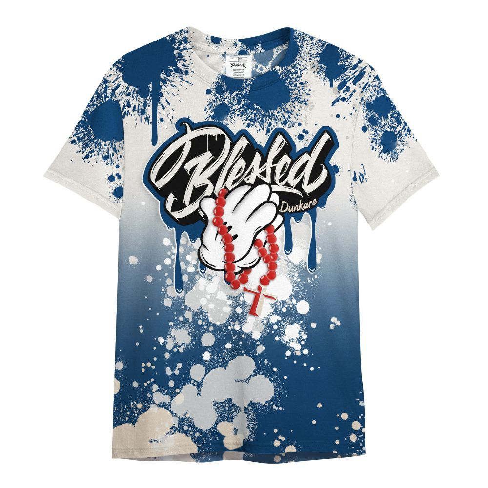Shirt To Match Retro Rare Air 11s - God Blessed Ink Drip All Over Print