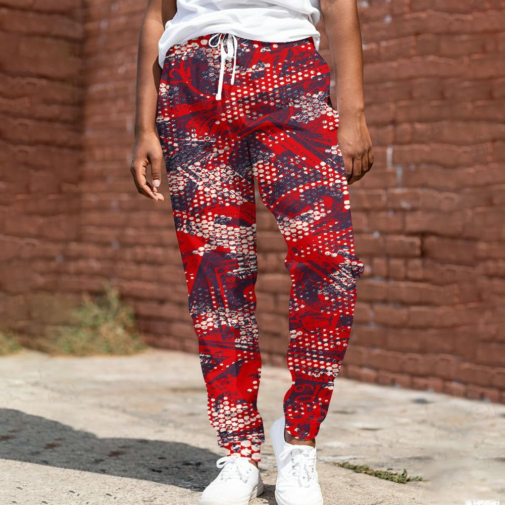 Sweatpant To Match Low OG Howard University 1s - Banknotes Art Graphic All Over Print