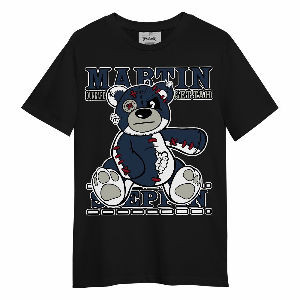 Shirt To Match Navy Blue 2024 6s - Tah Steppin Bear Unisex Shirt