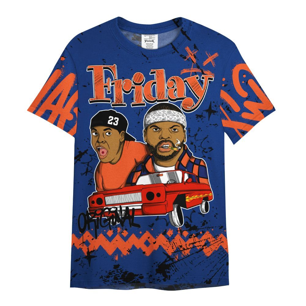 Shirt To Match Suede GS League - Friday Sneaker Crayon All Over Print