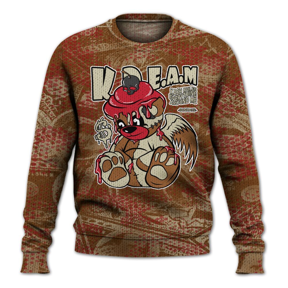 Knitted Sweater To Match Archaeo Brown 5s - Loot Bear