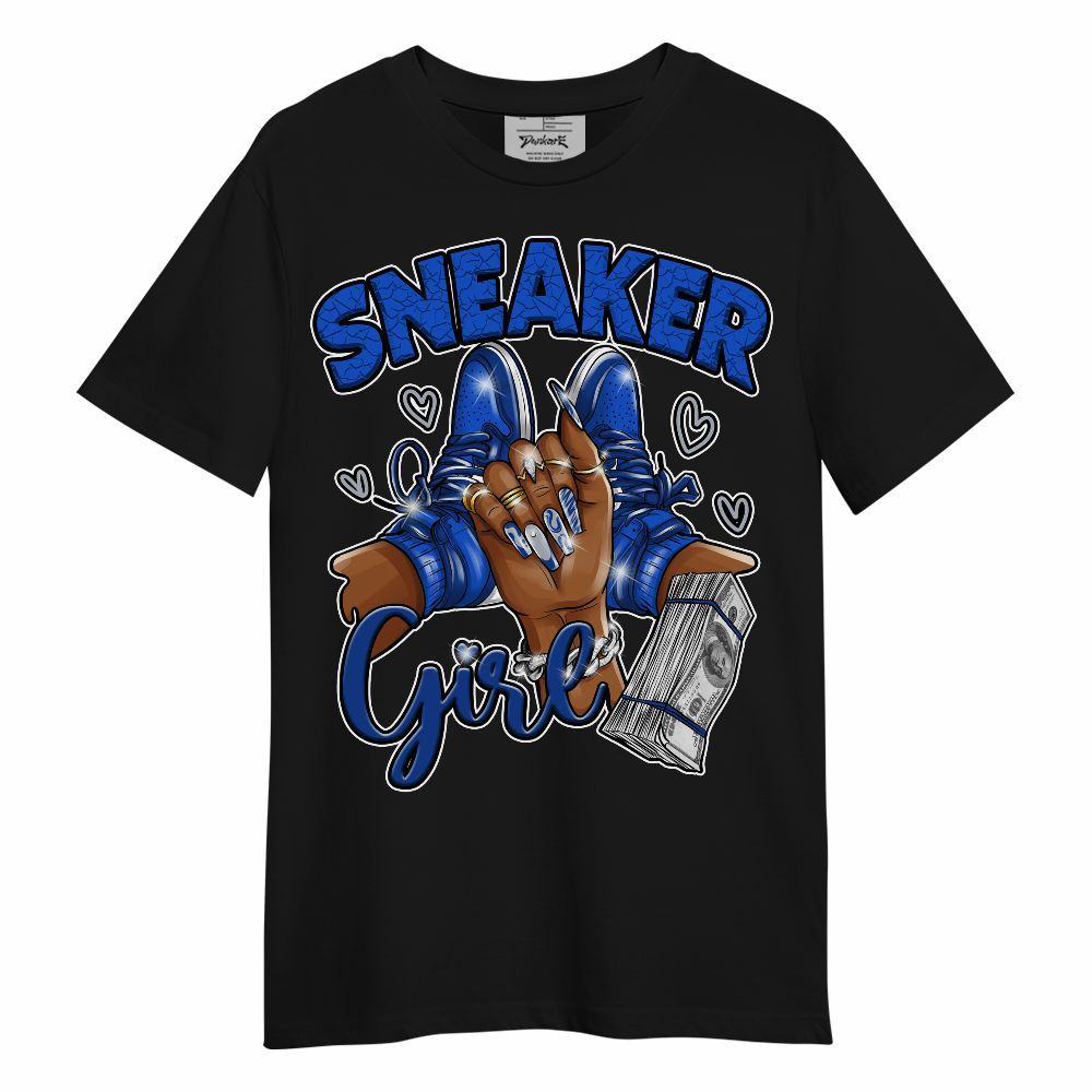 Shirt To Match Air Foamposite One Royal - Sneakerz Girlz Unisex Shirt