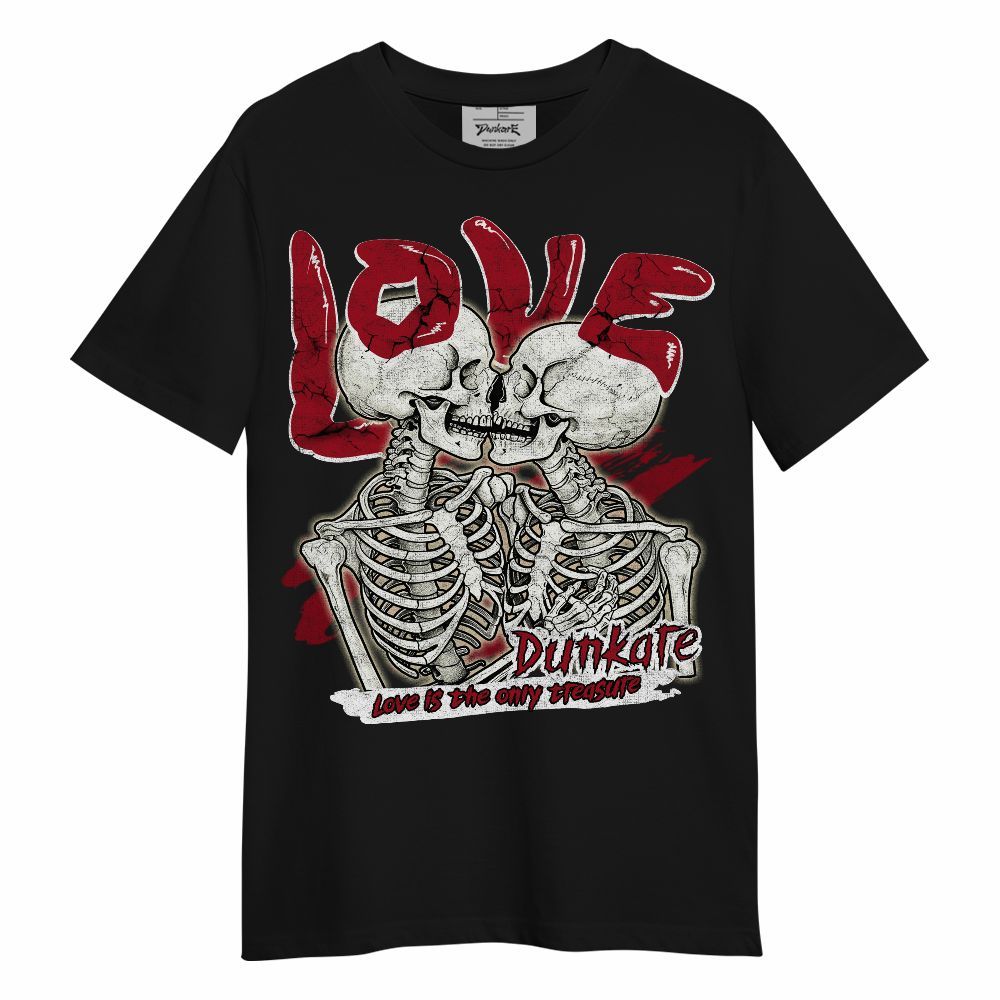 Shirt To Match 2025 High OG Cinnabar 1s - Skull Love Unisex Shirt