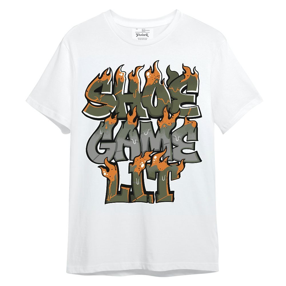 Shirt To Match Olive 5s - Shoe Game Lit Graphic Unisex Shirt