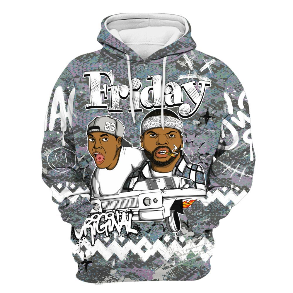 Hoodie To Match Low CNY Year Of The Snake 11s - Friday Sneaker Crayon All Over Print