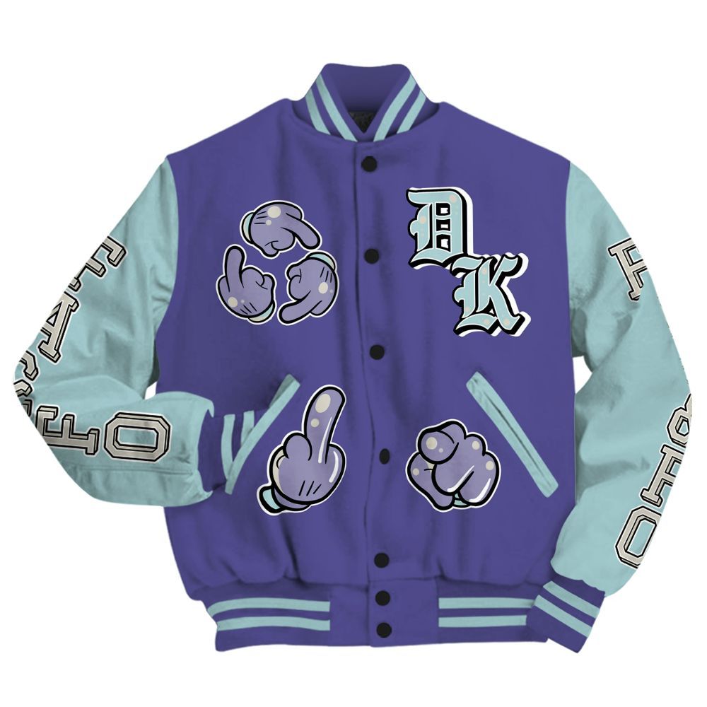 Varsity Jacket To Match Air Ship PE Hornets - F Around Find Out Graphic All Over Print