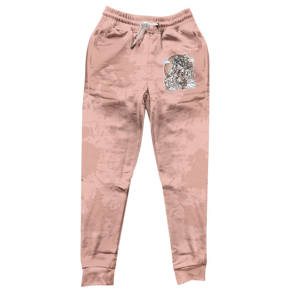 Sweatpant To Match Dunk Low Pink Velvet - Seeya Skeleton Brick All Over Print
