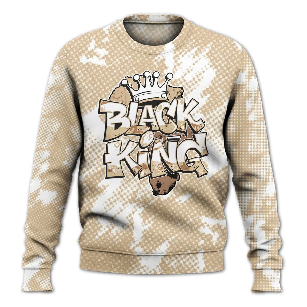 Sweatshirt To Match Desert Camo 3s - B-King Shirt Unisex Oufit All Over Print