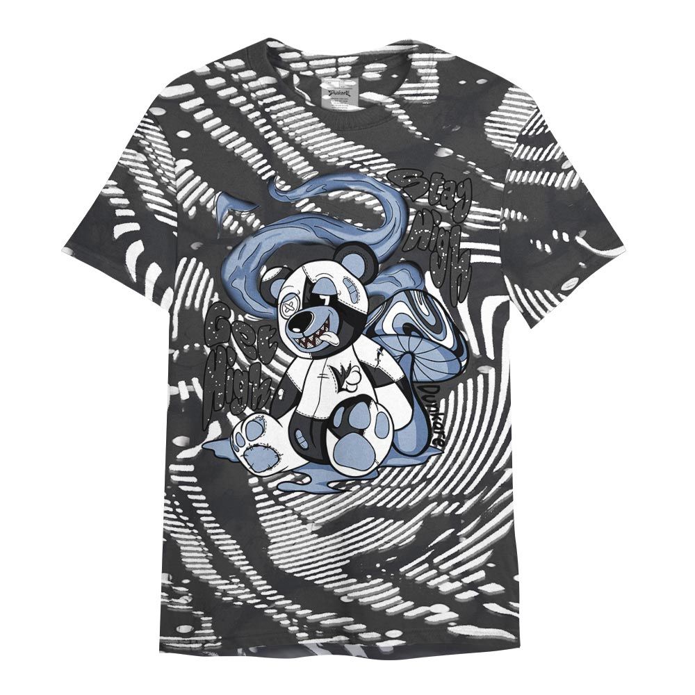 Shirt To Match Reverse Black White 6s - Get High Bear Fume Shirt Unisex