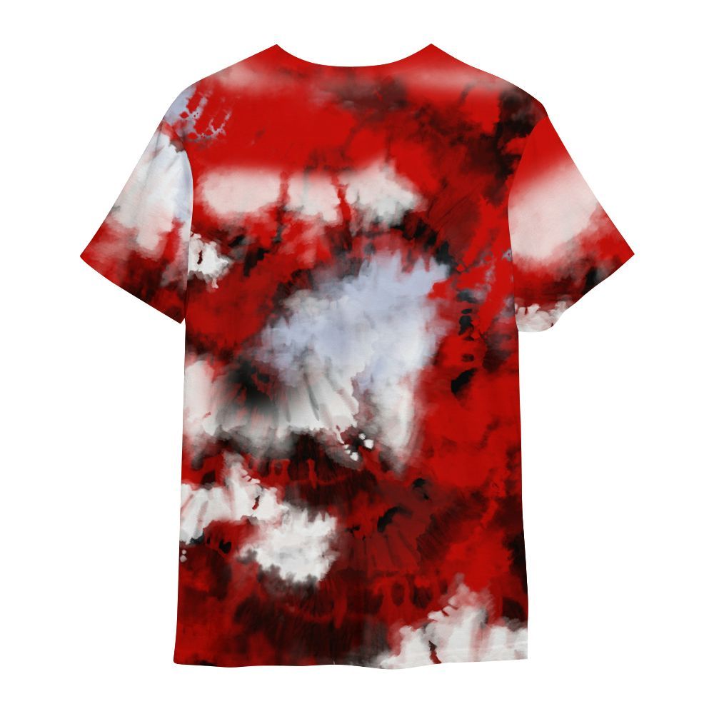 Shirt To Match Fire Red 6s - SNEAKER Girl Money Drip Tie Dye All Over Print