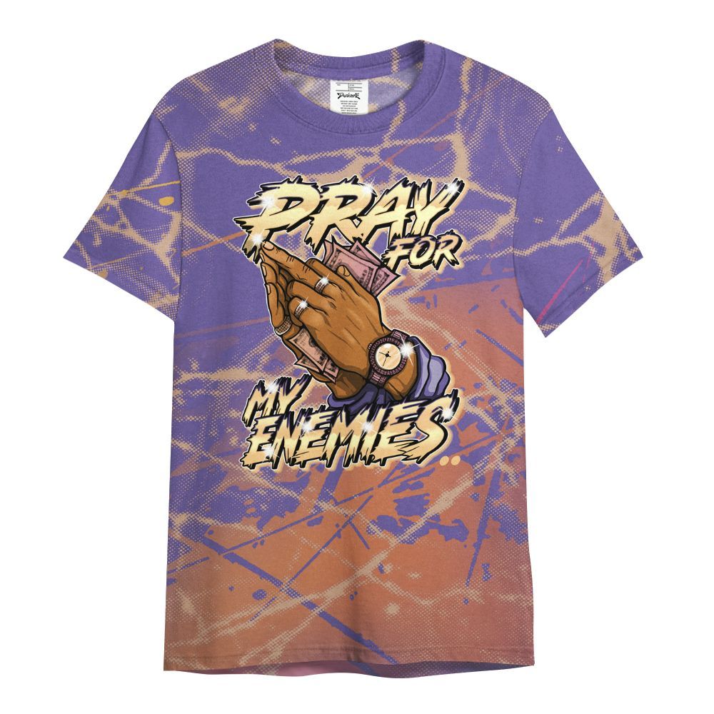 Shirt To Match Book Sunset 1s - Prayed For Enemies Graphic All Over Print