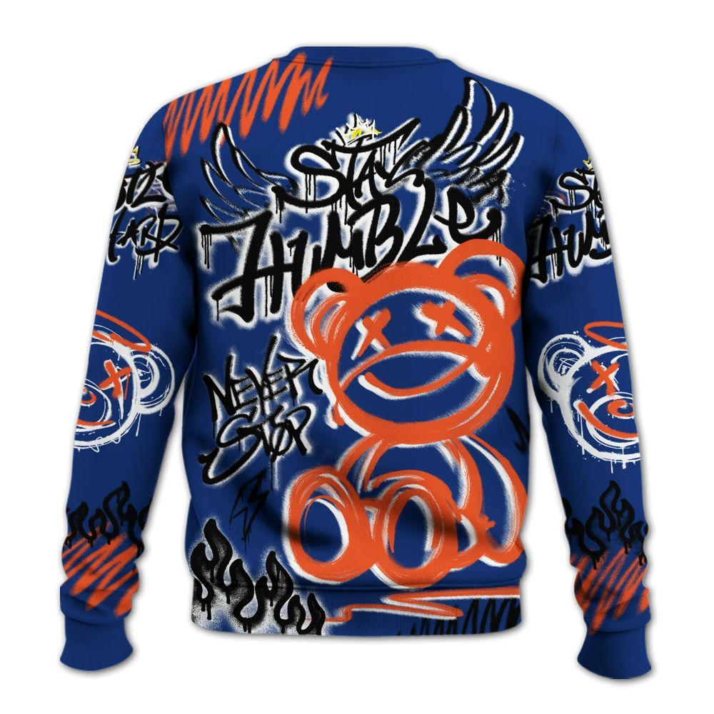 Sweatshirt To Match Suede GS League - Humble Drip Streetwear Graffity All Over Print