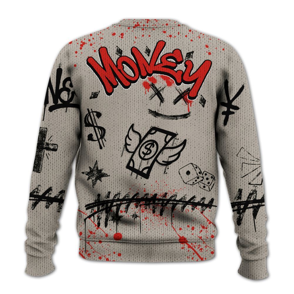 Sweater To Match Low OG Phantom 1s - Everybody Paid In Full Crayon Graphic