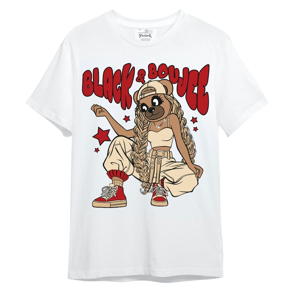 Shirt To Match Dunk Low Strawberry Waffle - Boujee Girls Bear Unisex Shirt