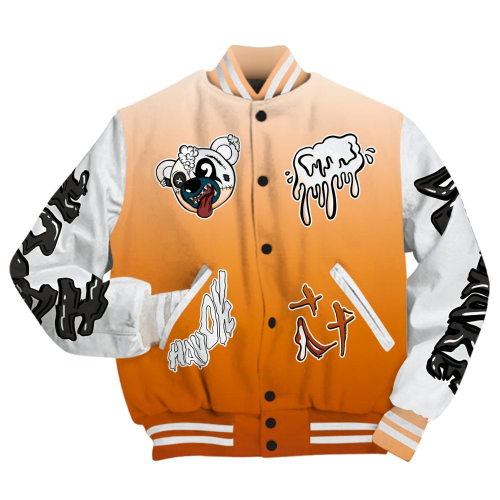 Varsity Jacket To Match Air Max One Block Down Churney - Havok Bear All Over Print