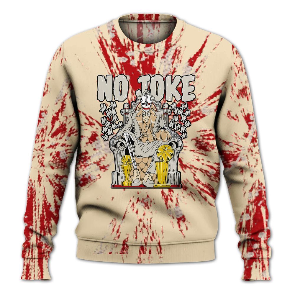 Sweatshirt To Match Dunk Low Strawberry Waffle - Ain't Joke Skeleton Luxury All Over Print