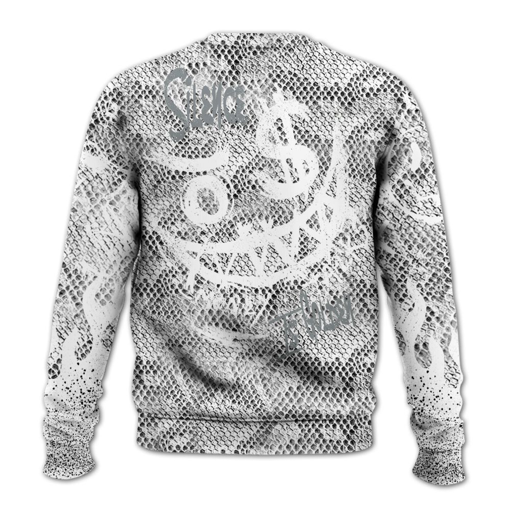 Sweatshirt To Match Low CNY Year Of The Snake 11s - Mouth Burning Street Style All Over Print