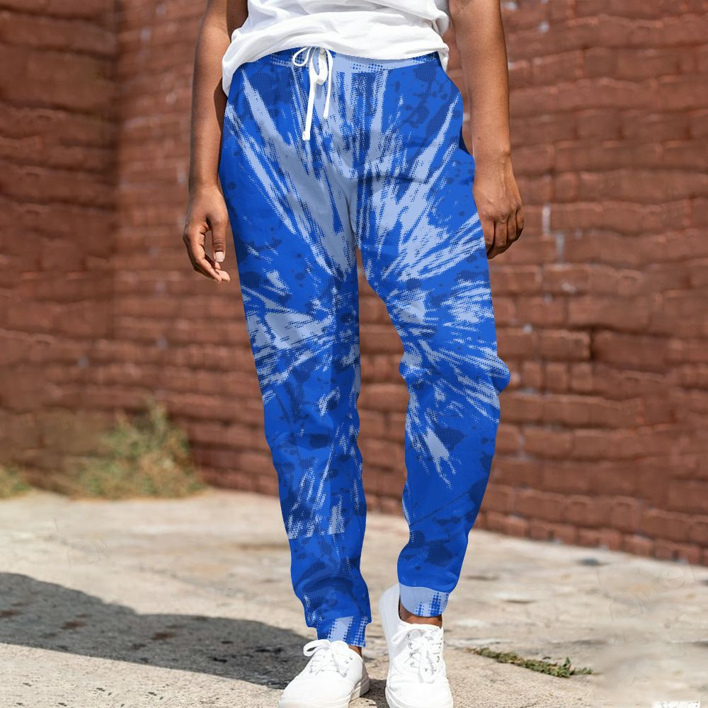 Sweatpant To Match Air Foamposite One Royal - Luxury All Over Print