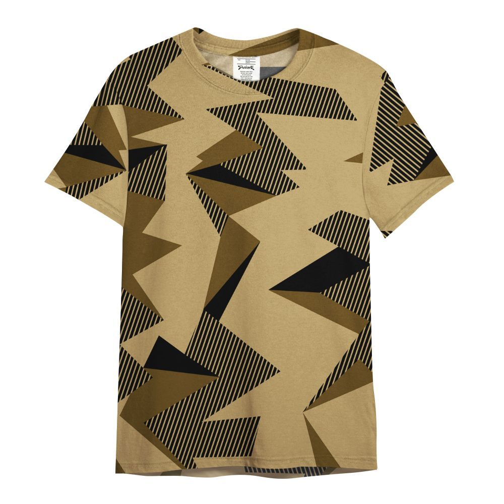 Shirt To Match Black LD 1000 - Geometric Camouflage Pattern All Over Print