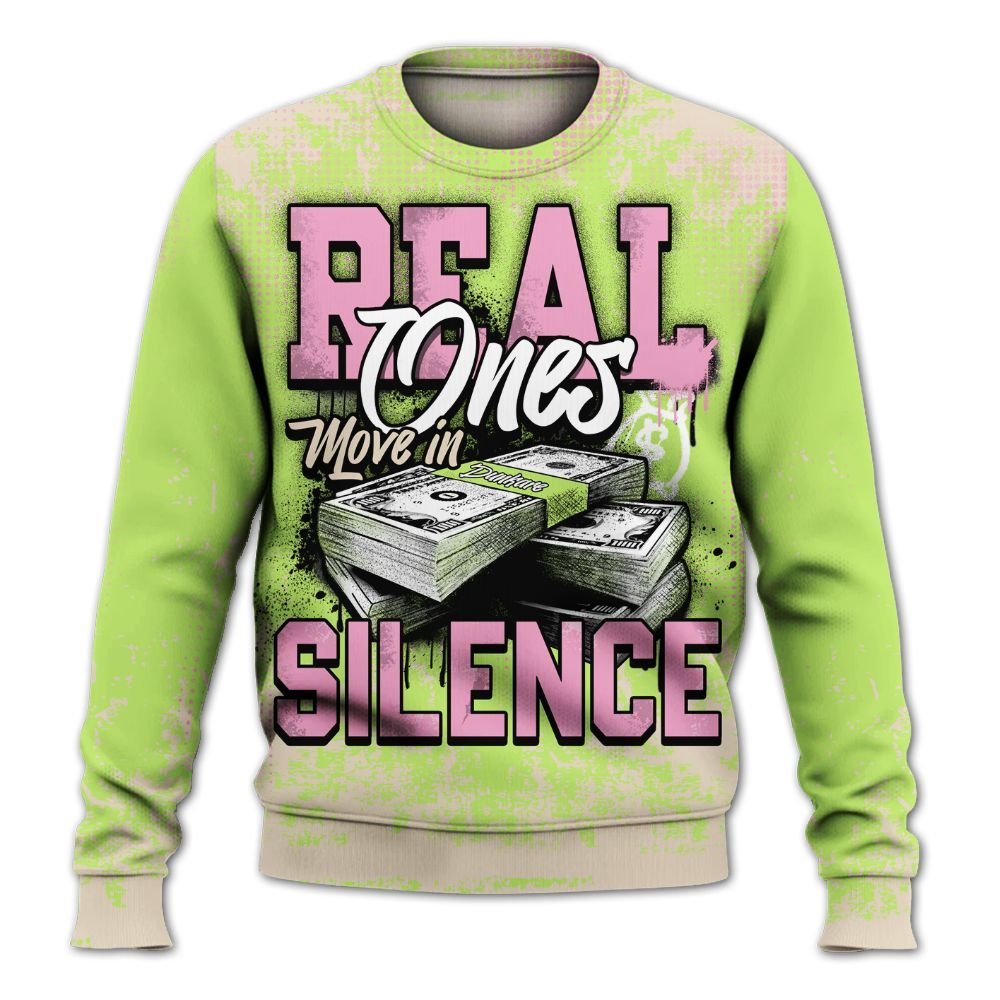 Sweatshirt To Match Jack Black Night Silver - Move In Silence Money Street Retro All Over Print
