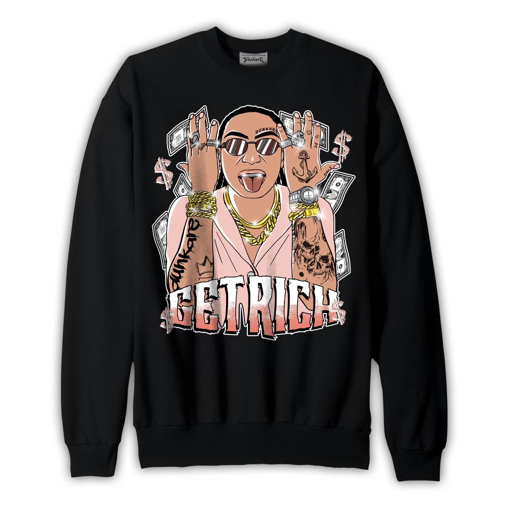 Sweatshirt To match Low Legend Pink 11s Sweatshirt - Get Richz Unique Graphic