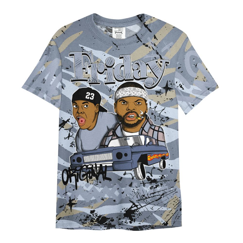 Shirt To Match Ja 2 Induction - Friday Sneaker Crayon All Over Print