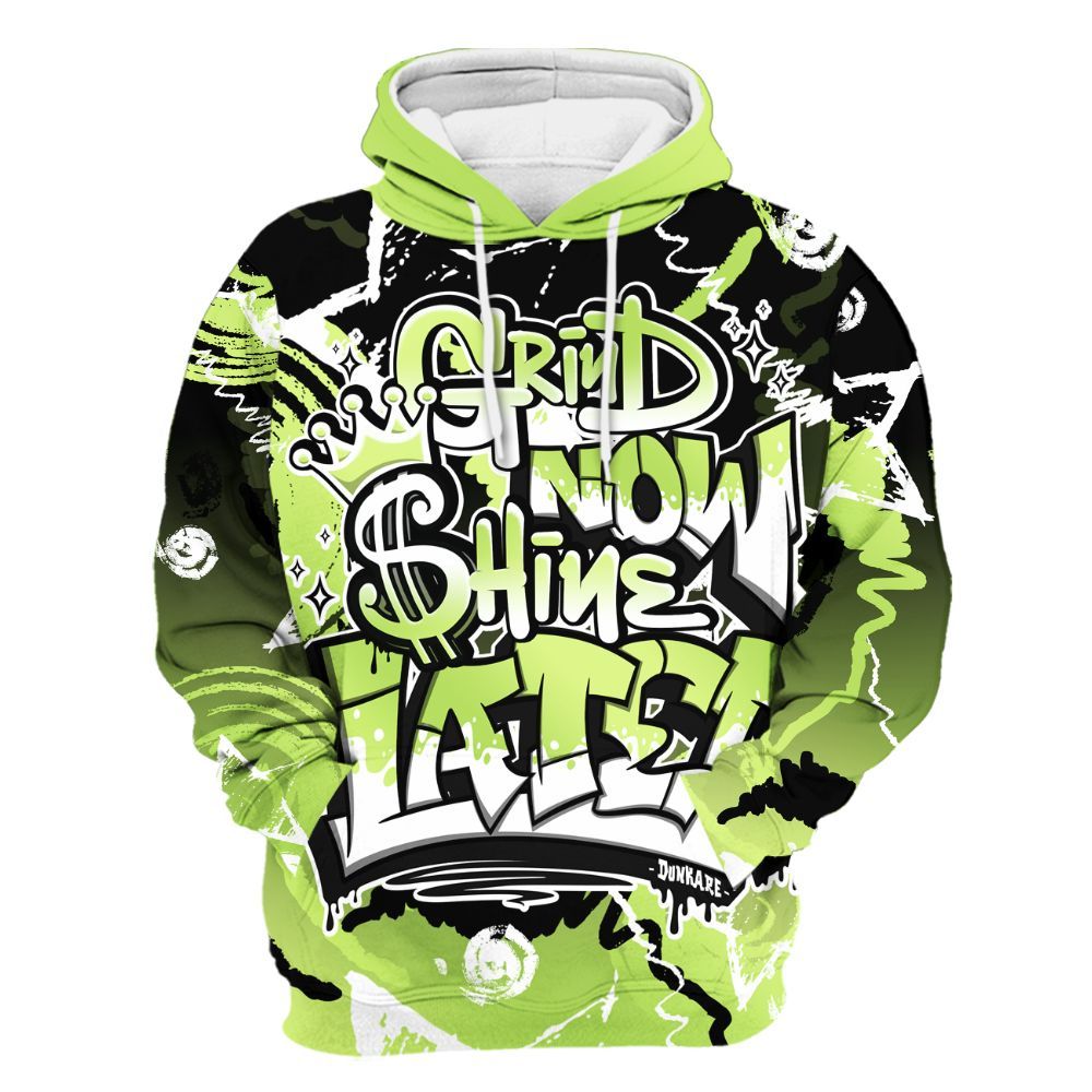 Hoodie To Match Air Max SNDR Volt - Grind Shine Later Drip All Over Print