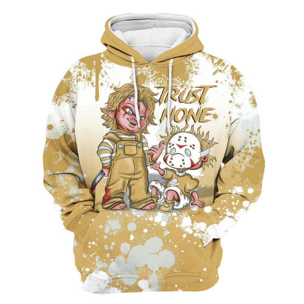 Hoodie To Match Craft Paris 6s - Trust No One Scary All Over Print