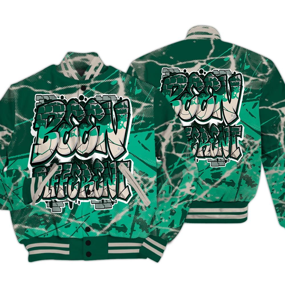 Varsity Jacket To Match Oxidized Green 4s - To Different Profound Graphic Varsity Jacket Unisex