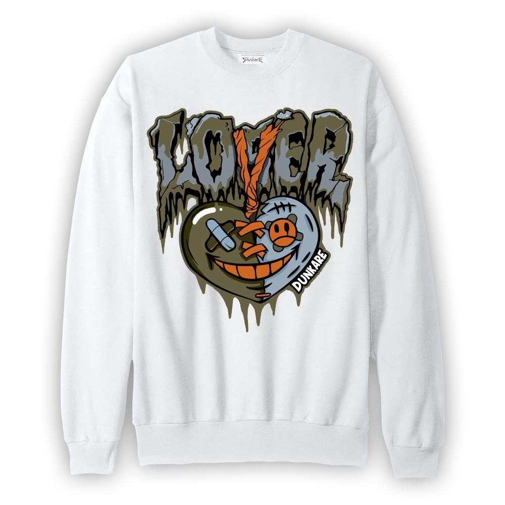 Sweatshirt To match Olive 5s Sweatshirt - LOVER LOSER Graphic 2904 PAT