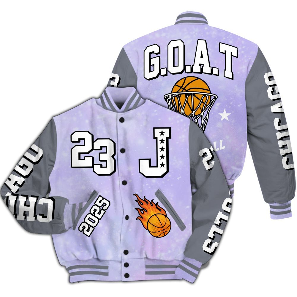 Varsity Jacket To Match Zen Master 4s - Chicago 23 Basketball All Over Print