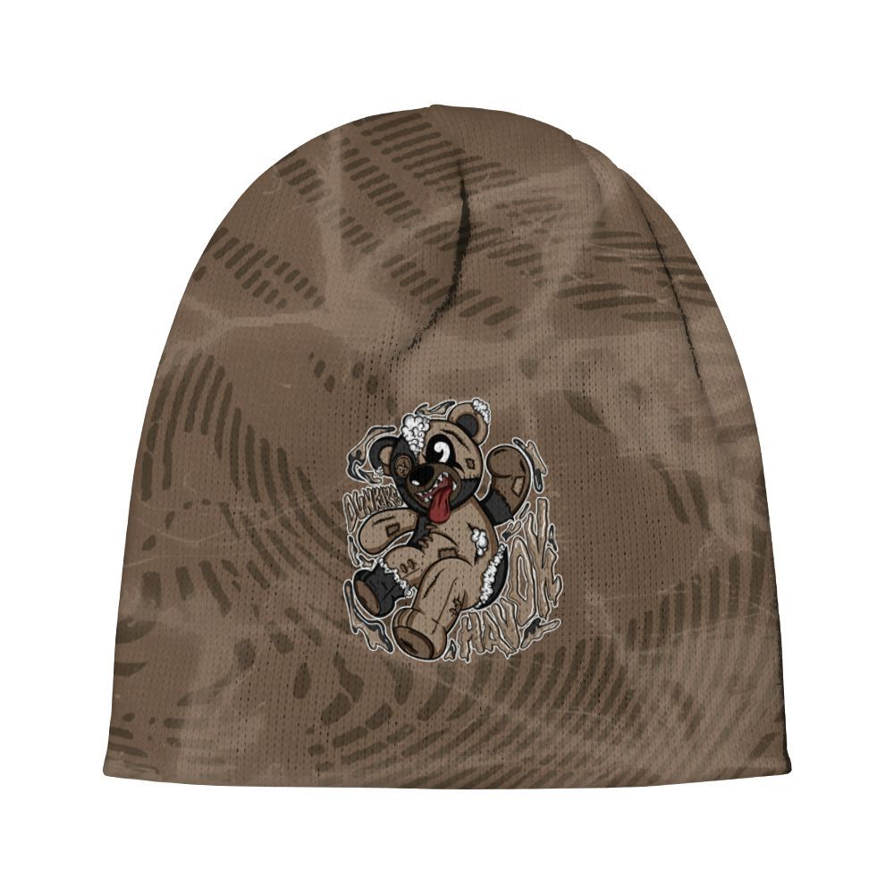 Beanie Hat To Match Dark Mocha Jack - Havok Bear Graphic