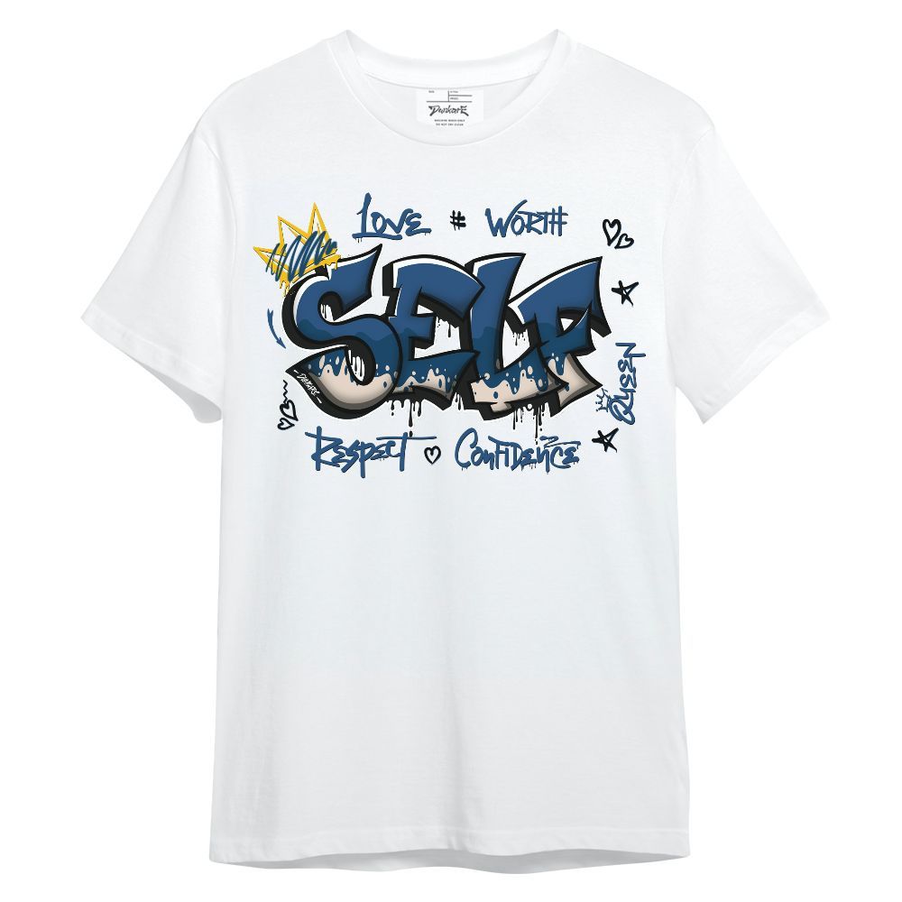 Shirt To Match High OG Midnight Navy 1s - Love Queen Self Unisex Shirt