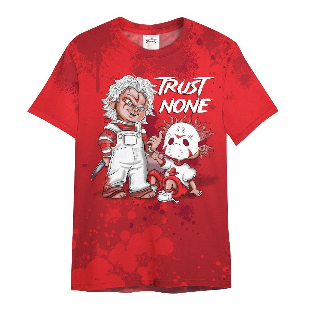 Shirt To Match Air DT Max 96 Love Letter - Trust No One Scary All Over Print