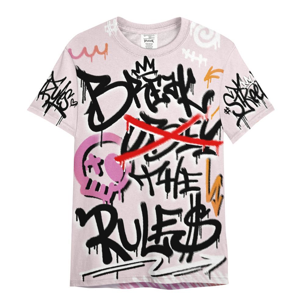 Shirt To Match Book Sunrise 1s - Break Rules Streetwear All Over Print