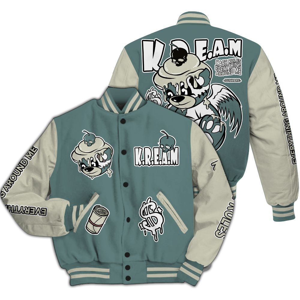 Varsity Jacket To Match AMM Low 17s - Loot Bear All Over Print