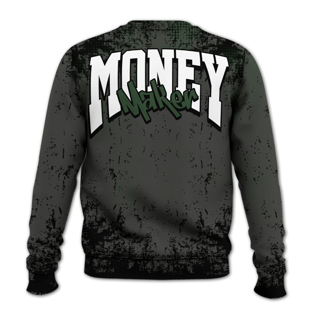 Sweatshirt To Match Dunk Low Skateboards Black - Move In Silence Money Street Retro All Over Print