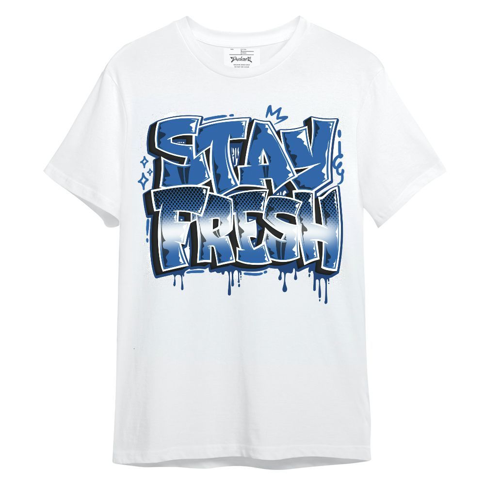 Shirt To Match Brave Blue 13s - Stay Fresh Dripping Streetwear Unisex Shirt