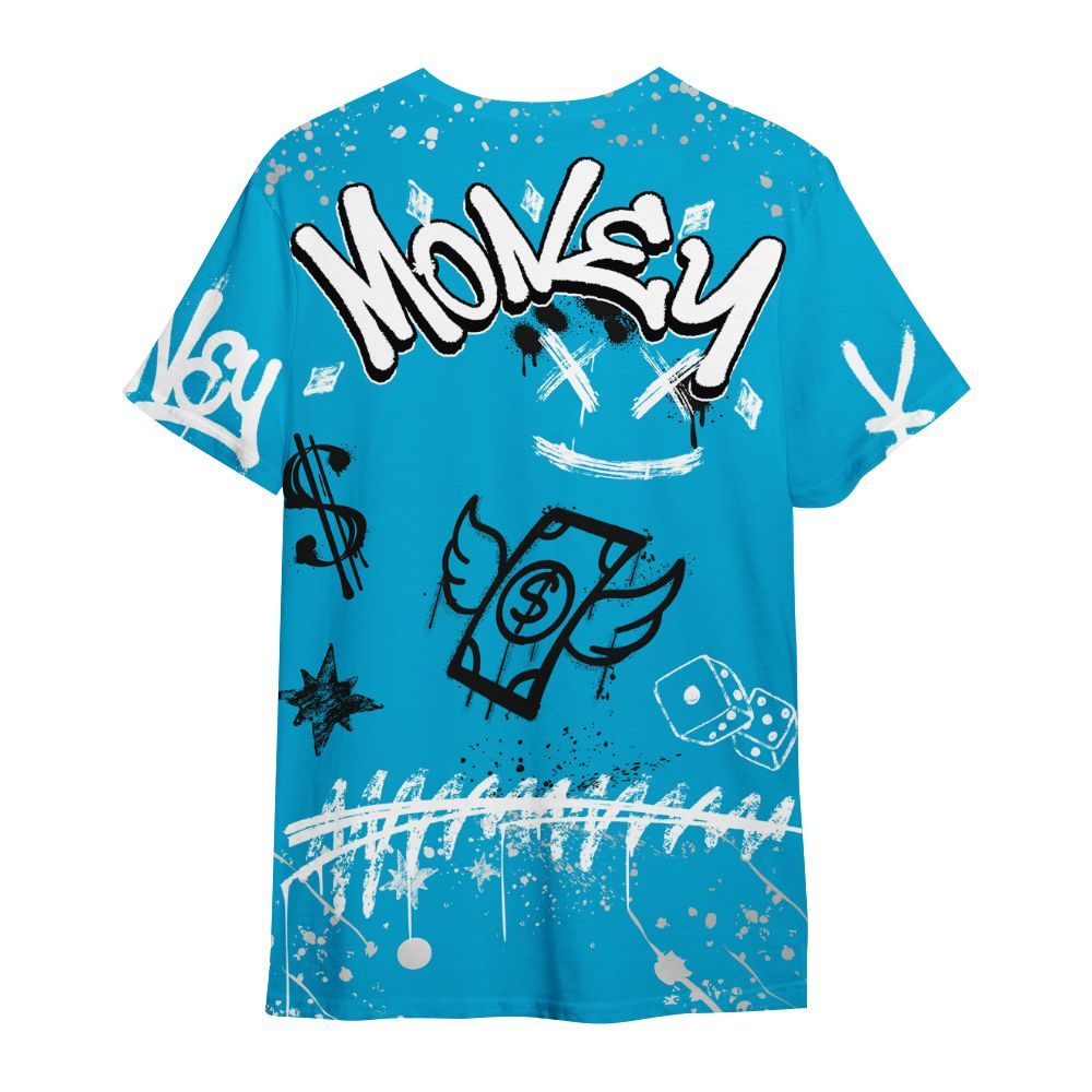 Shirt To Match Ja 3 Jurassic Park Metallic Silver - Everybody Paid In Full Crayon All Over Print