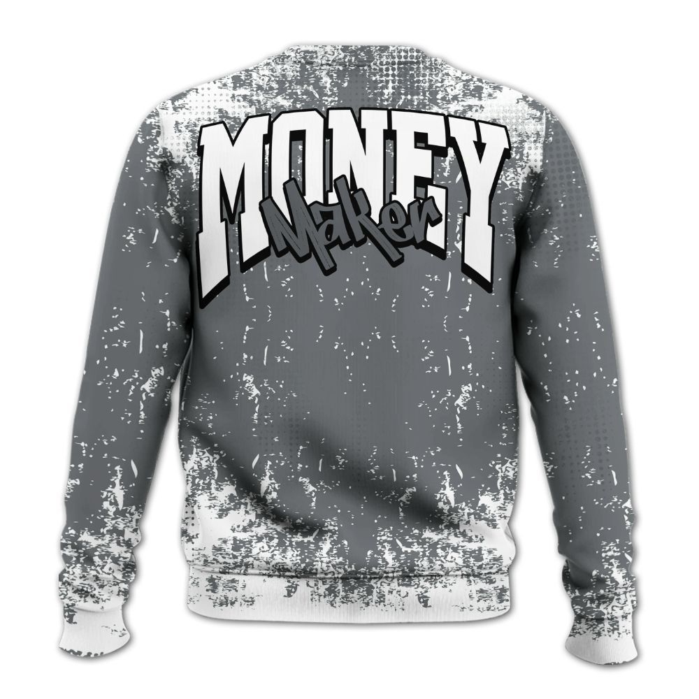 Sweatshirt To Match Retro Fire Red 9s - Move In Silence Money Street Retro All Over Print