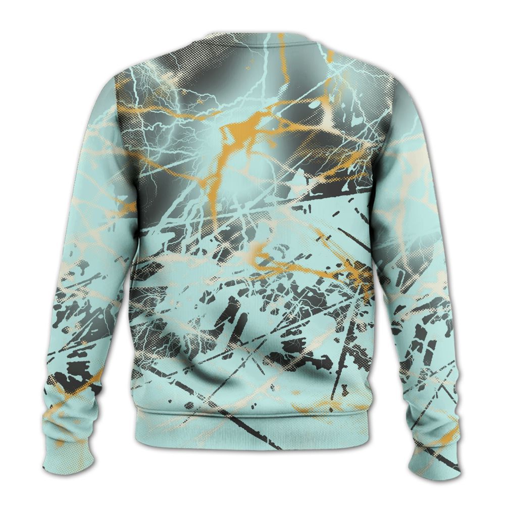 Sweatshirt To Match Pure Platinum 4s - Apocalypse Skeleton Profound All Over Print