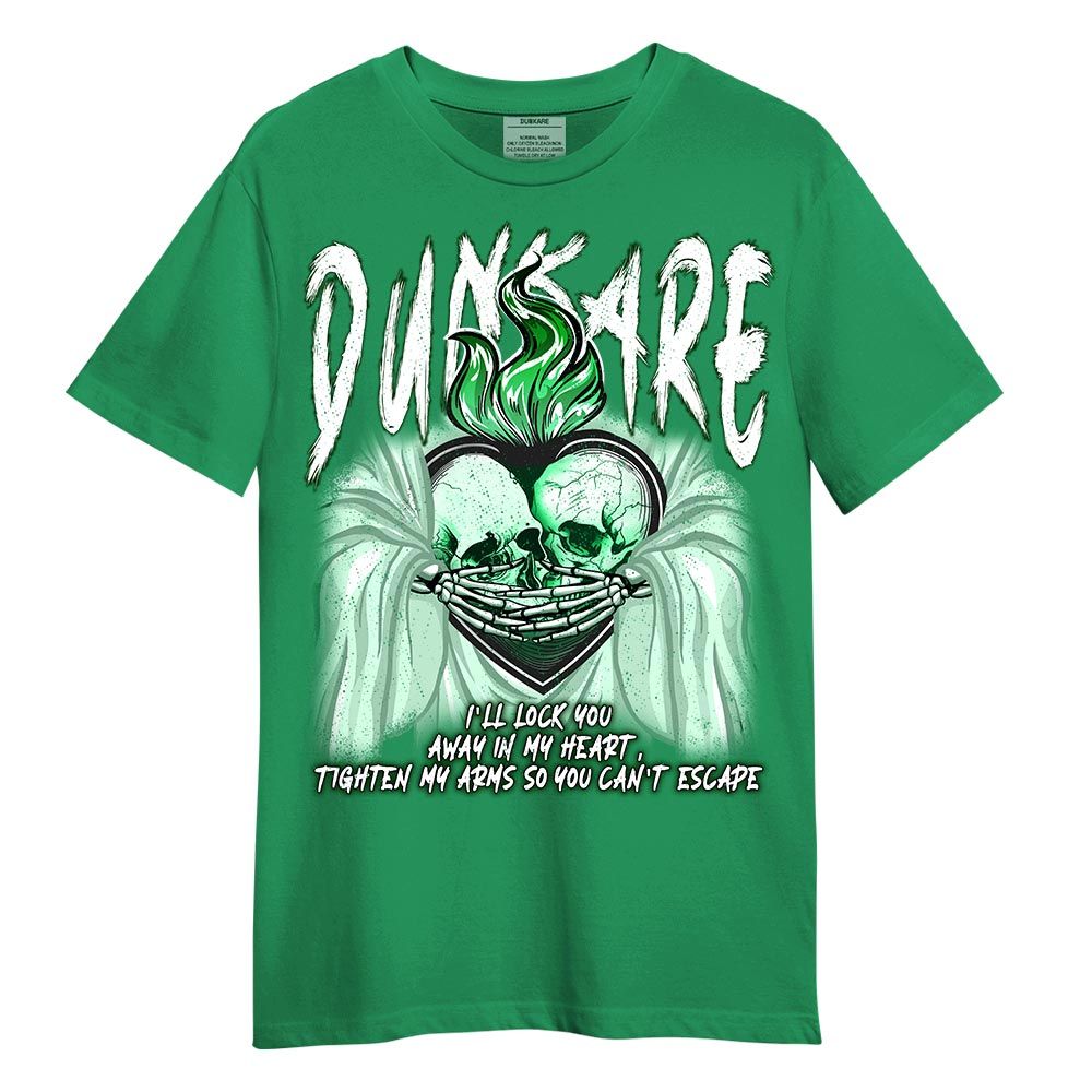 Shirt To Match Shirt Green Glow I'll Lock You, 3 Green Glow T-shirt, To Match Sneaker Black Green Glow 3s, T-shirt NCMD