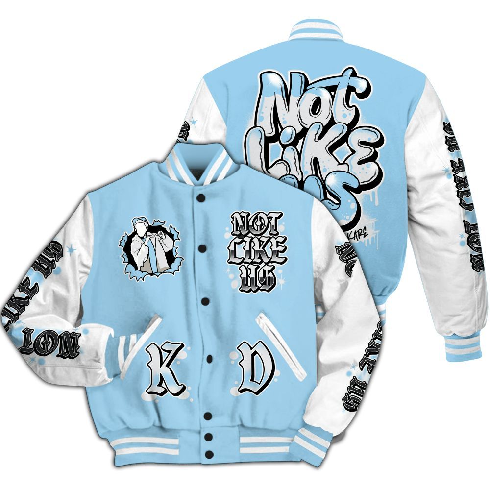 Varsity Jacket To Match Legend Blue 11s - None Like Us Graphic All Over Print