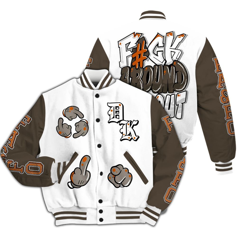 Varsity Jacket To Match Palermo GS League - F Around Find Out Graphic All Over Print